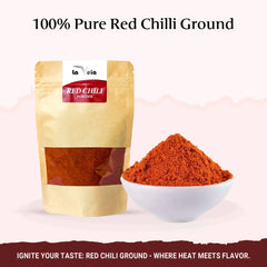 Red-Chilli-Fine-Powder-Organic-Gourmet-Ground-Mirchi-Powder-Guntur-Sannam-Chiles-S4-Capsicum-Annuum-35,000-40,000-SHU-Grinding-Spice 